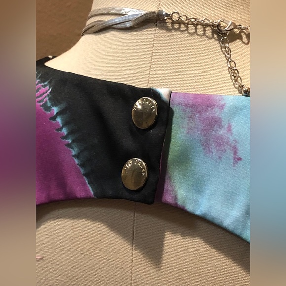 ‼️SOLD‼️Ted Baker London Women's Anibela Dress Multicolor Paintsroke 4UK 10US - Picture 6 of 7